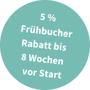 5% Frühbucher Rabatt